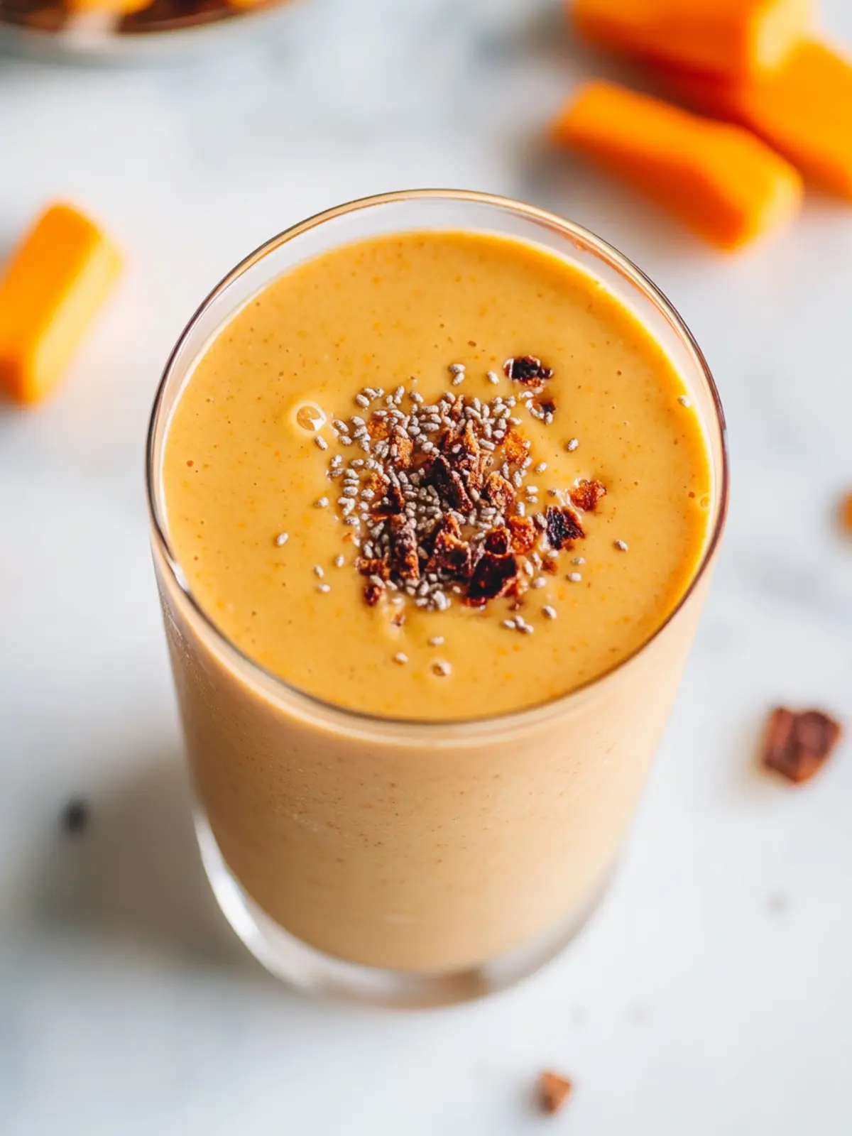 Transform Your Morning with a Carrot Cake Smoothie Vegan High Protein 2 Carrot Cake Smoothie (Vegan, High Protein)