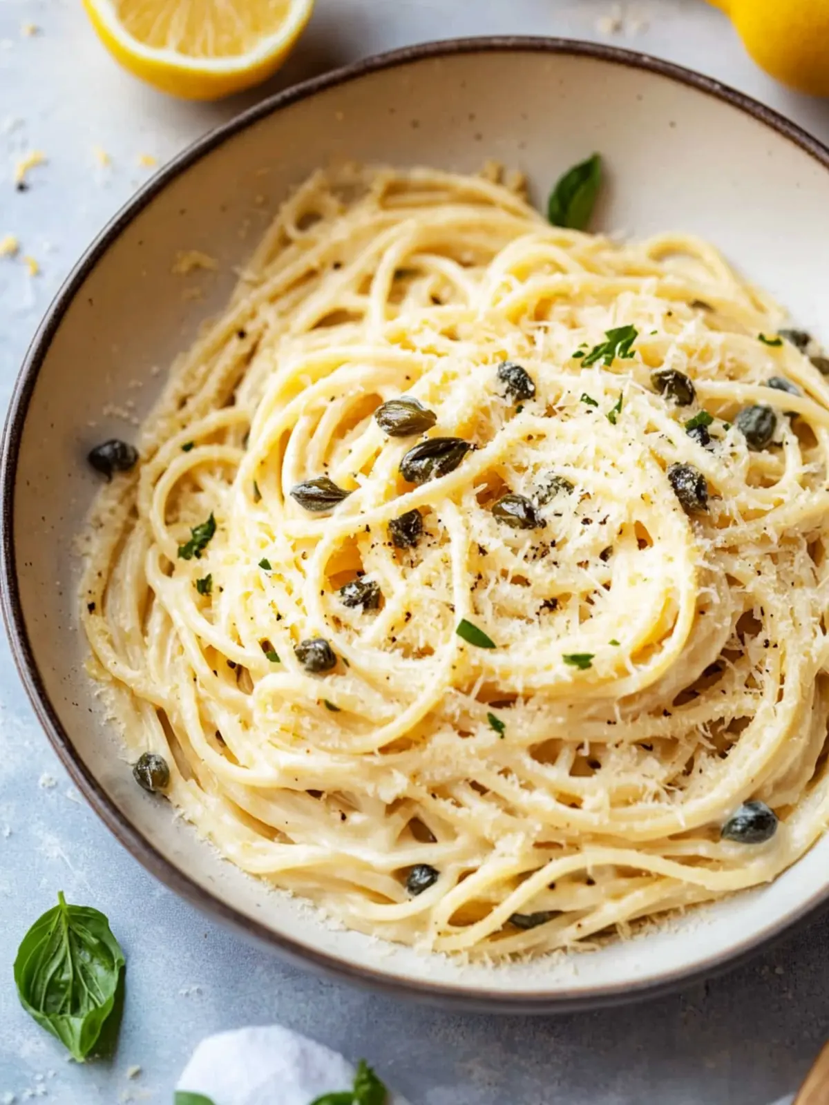 Creamy Lemon Caper Pasta That Brightens Your Dinner Table 4 Creamy Lemon Caper Pasta