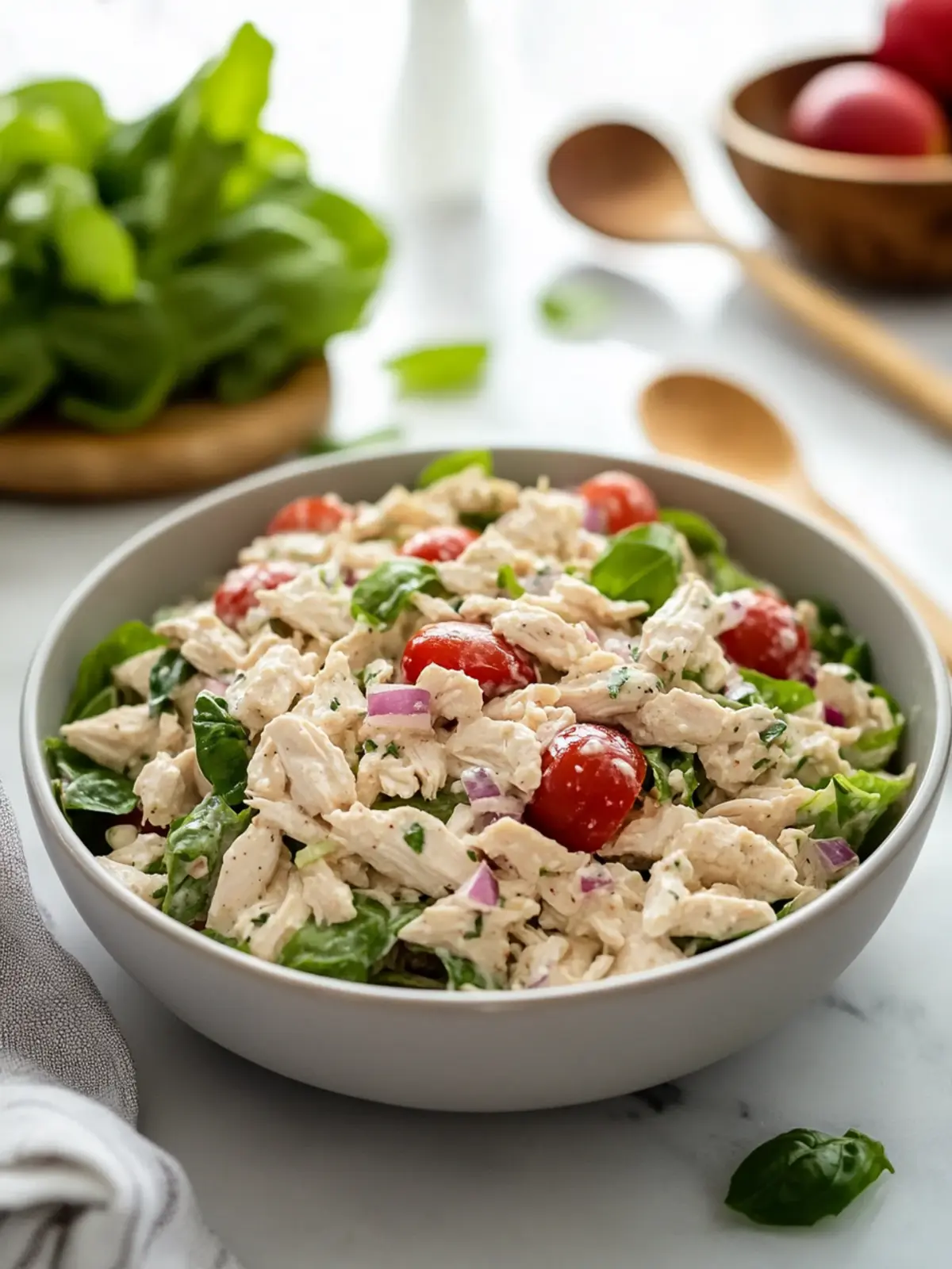 Best Rotisserie Chicken Salad Recipe – Healthy, Easy & Delicious 2 Best Rotisserie Chicken Salad Recipe - Healthy & Easy