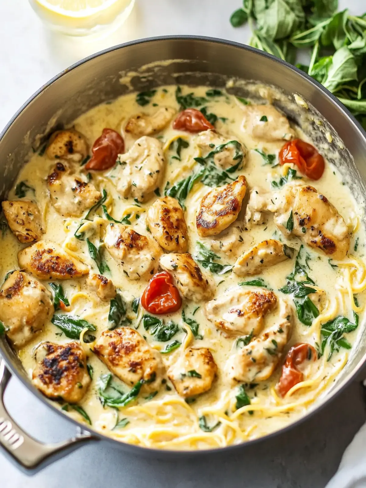 Creamy and Healthy Chicken Florentine You’ll Love (Dairy Free) 3 Creamy and Healthy Chicken Florentine (Dairy Free, Paleo, Whole30)