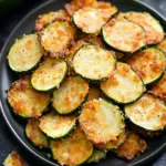 Air Fryer 2 Ingredient Parmesan Zucchini Crisps You’ll Love 9 Air Fryer 2 Ingredient Parmesan Zucchini Crisps