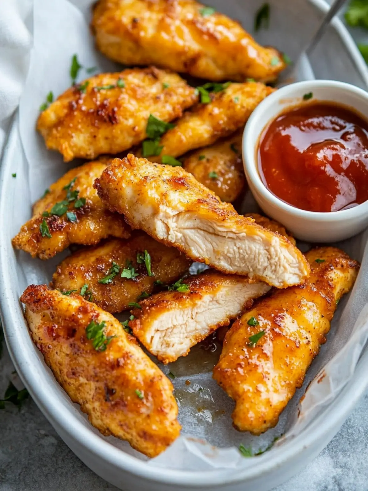 Whole30 Chicken Tenders That Crunch & Satisfy Guilt-Free! 3 Whole30 Chicken Tenders (Paleo, Low Carb, Gluten Free)