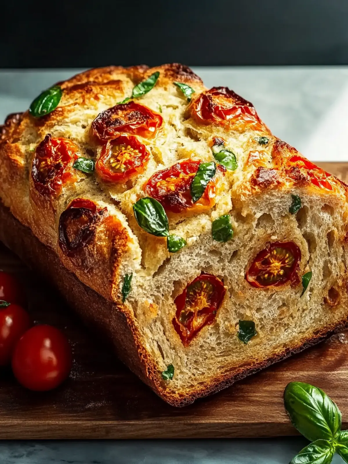 Tomato Basil Bread: A Rustic No-Fail Recipe You'll Love 3 Tomato Basil Bread: A Rustic No-Fail Recipe