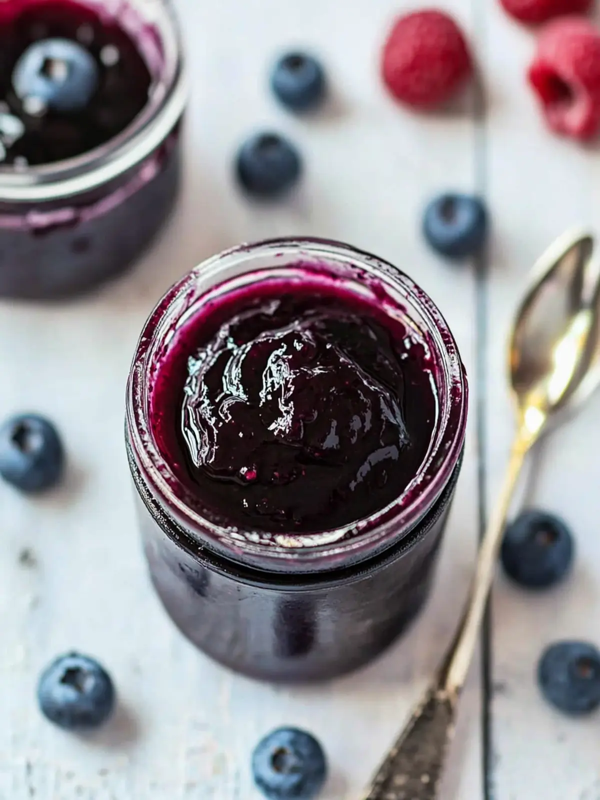 Sweet Blueberry Vanilla Jam to Brighten Your Breakfast! 4 Blueberry Vanilla Jam