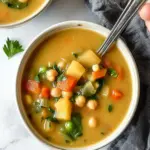 Cozy Chickpea Vegetable Soup for Comfort and Wellness 5 Chickpea Vegetable Soup
