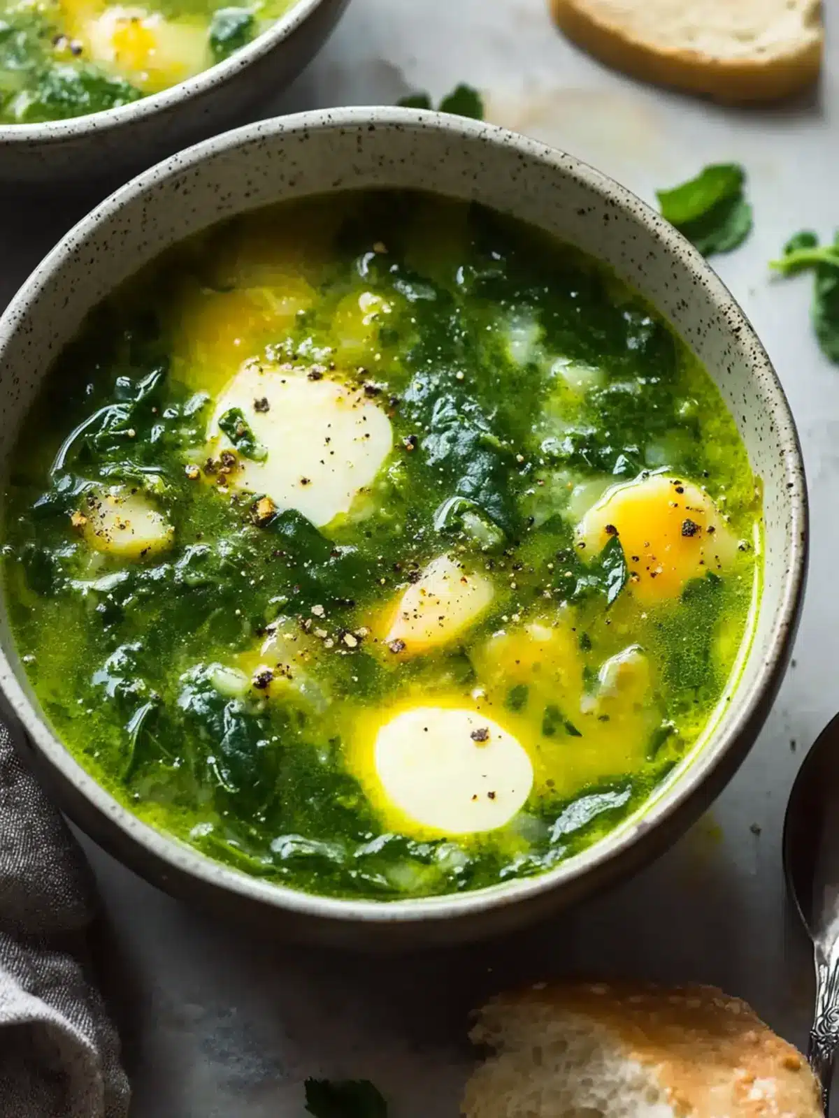 Delicious Green Borscht: Energizing Ukrainian Spinach Soup 5 Green Borscht (Ukrainian Spinach Soup)