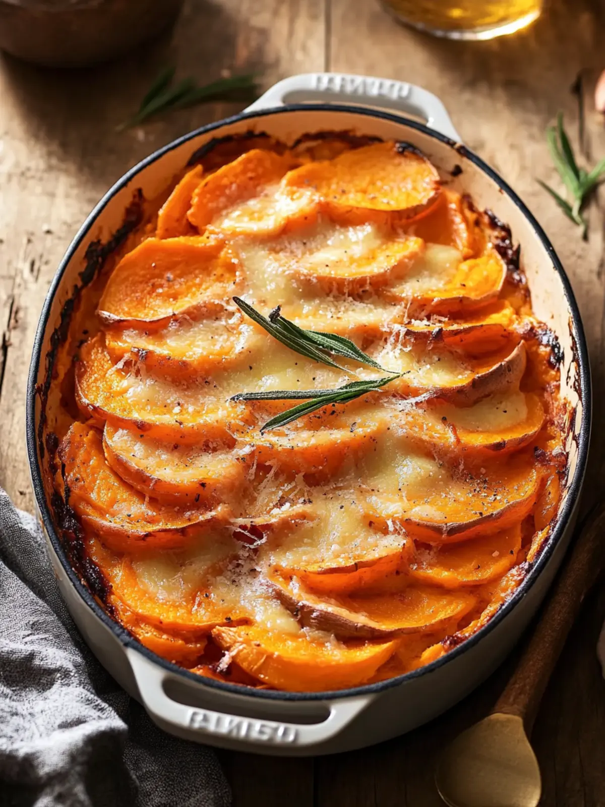 Savory Easy Scalloped Sweet Potatoes for Cozy Nights 4 Easy Scalloped Sweet Potatoes