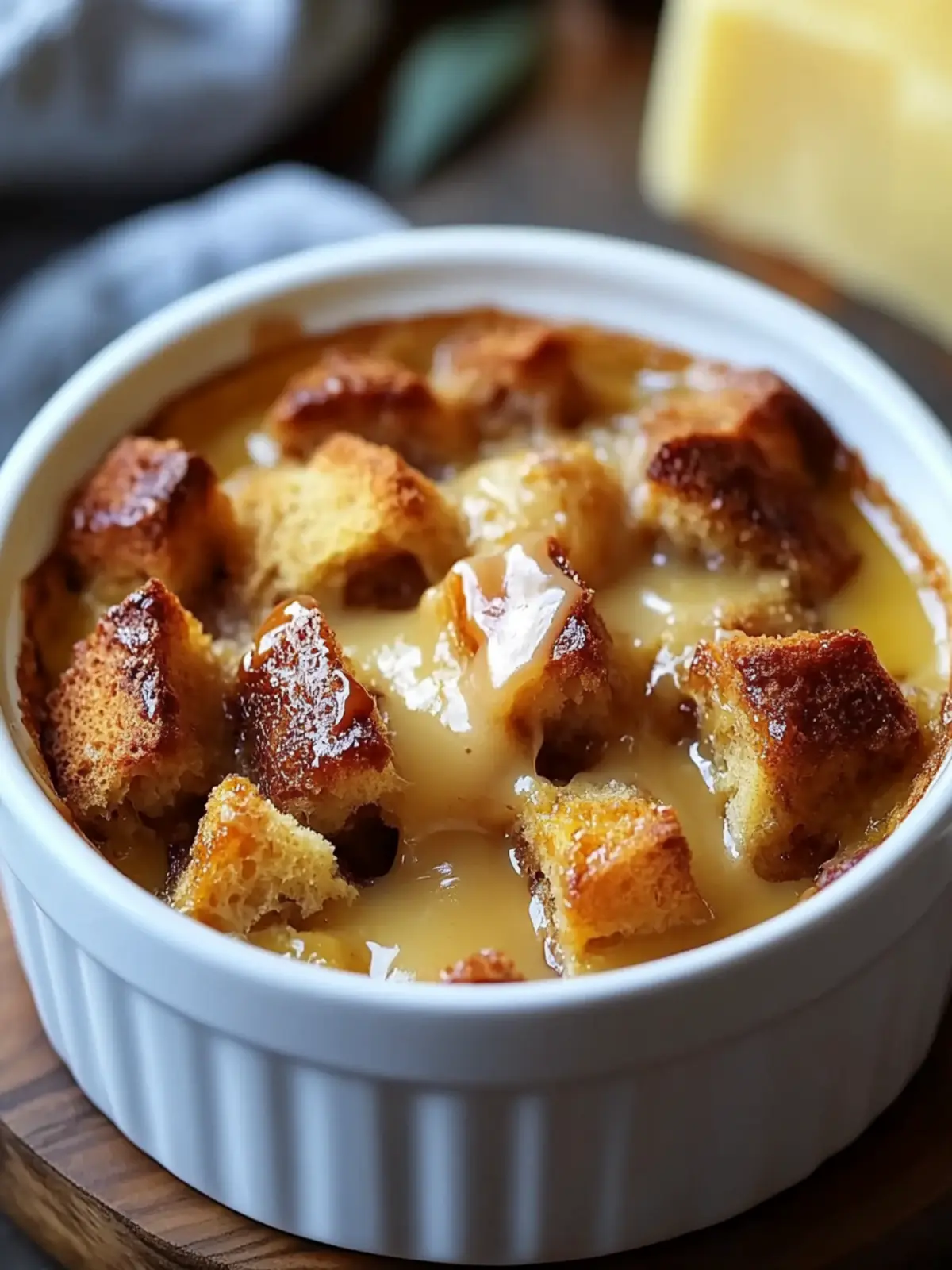 Decadent Bread Pudding Recipe with Vanilla Caramel Sauce 4 Bread Pudding Recipe with Vanilla Caramel Sauce
