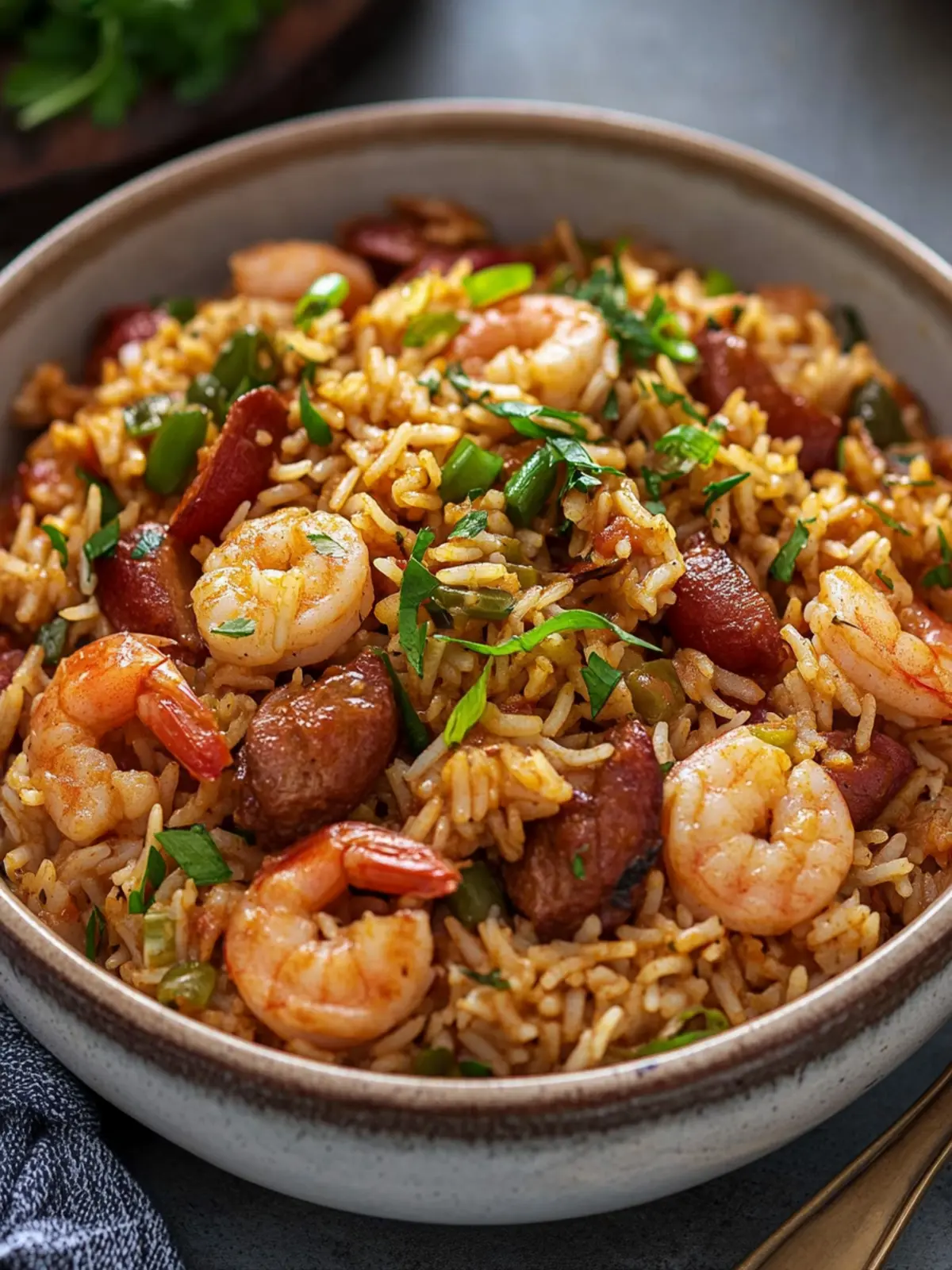 Savory Creole Jambalaya: A Heartwarming Rice Bake Delight 2 Creole Jambalaya