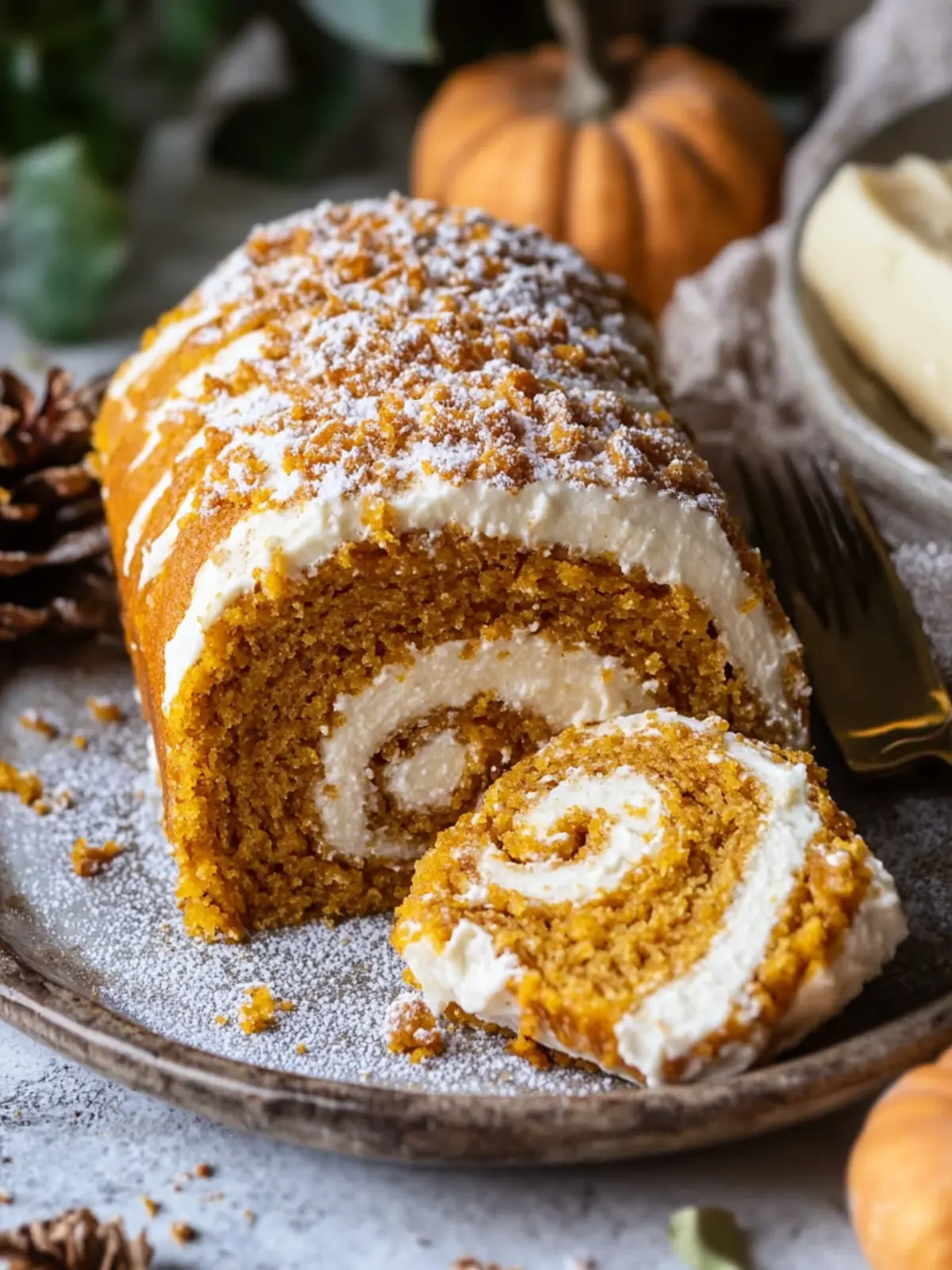 Delicious Gluten Free Pumpkin Roll for Your Cozy Fall Treats 5 Gluten Free Pumpkin Roll