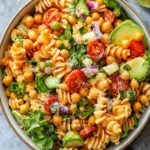 Zesty Buffalo Chickpea Pasta Salad That Everyone Will Love 2 Buffalo Chickpea Pasta Salad