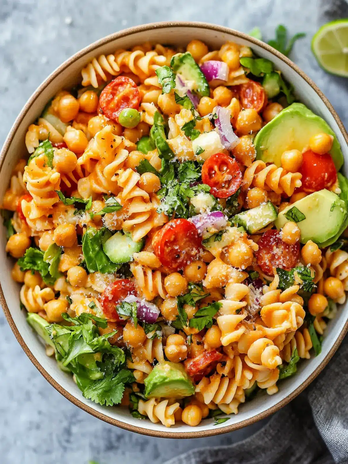 Zesty Buffalo Chickpea Pasta Salad That Everyone Will Love 5 Buffalo Chickpea Pasta Salad