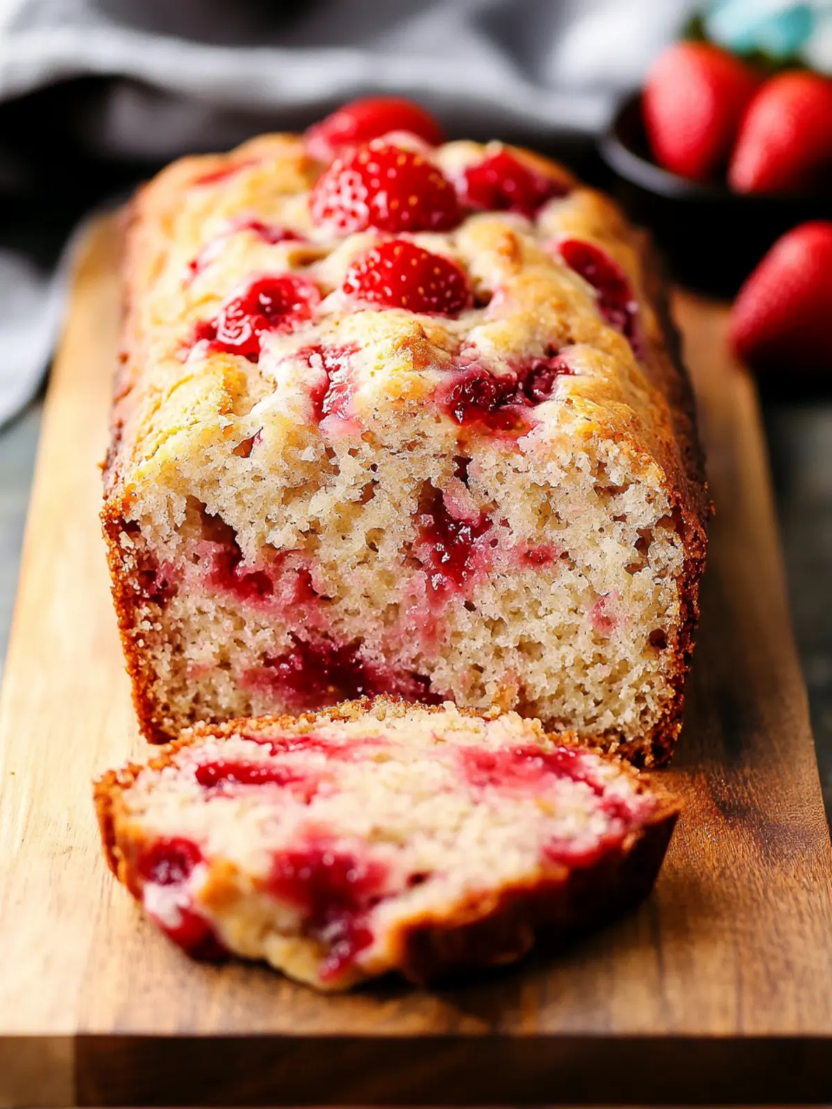 Irresistible Fresh Strawberry Quick Bread for Sweet Moments 4 Fresh Strawberry Quick Bread