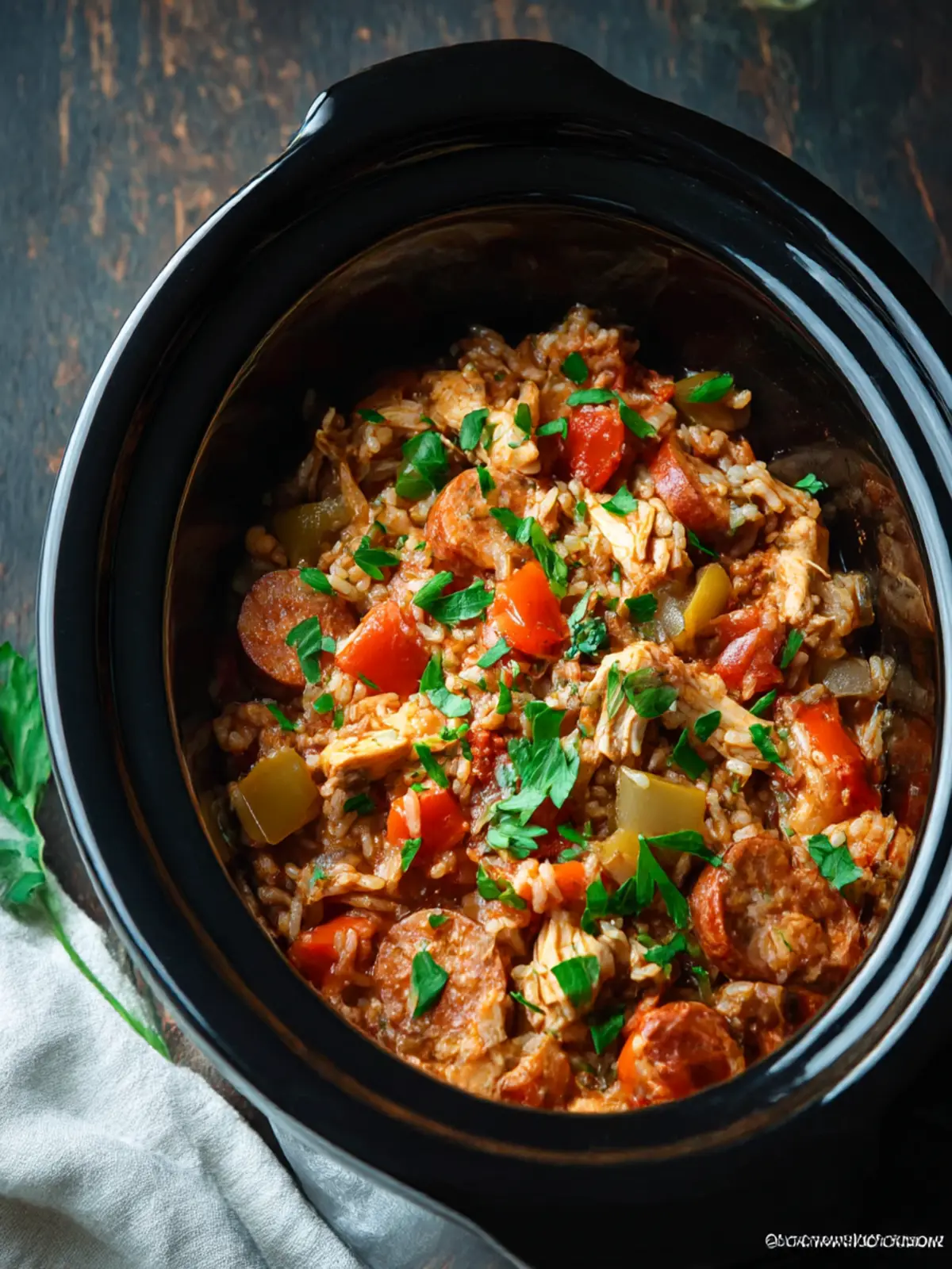 Savory Slow Cooker Chicken Jambalaya for Ultimate Comfort Food 3 Slow Cooker Chicken Jambalaya