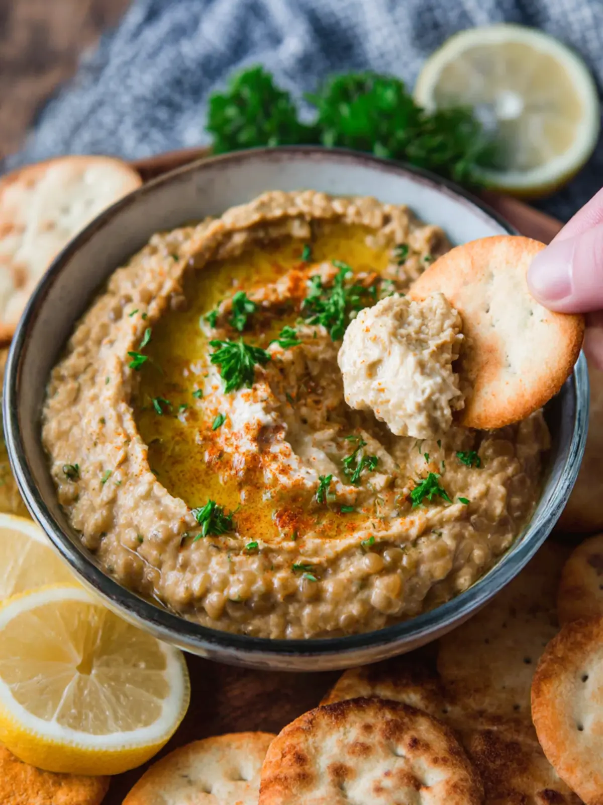 Irresistible Roasted Garlic Lentil Dip You’ll Love to Make 3 Roasted Garlic Lentil Dip