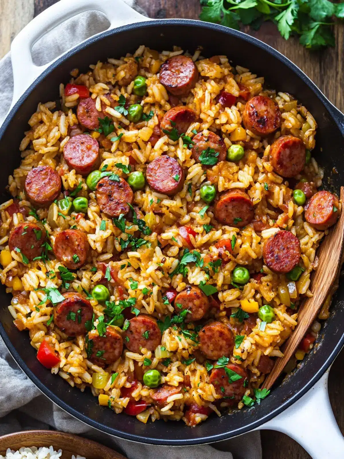 Sizzle Up Your Dinner with Kielbasa and Rice Skillet Delight 2 Kielbasa and Rice Skillet