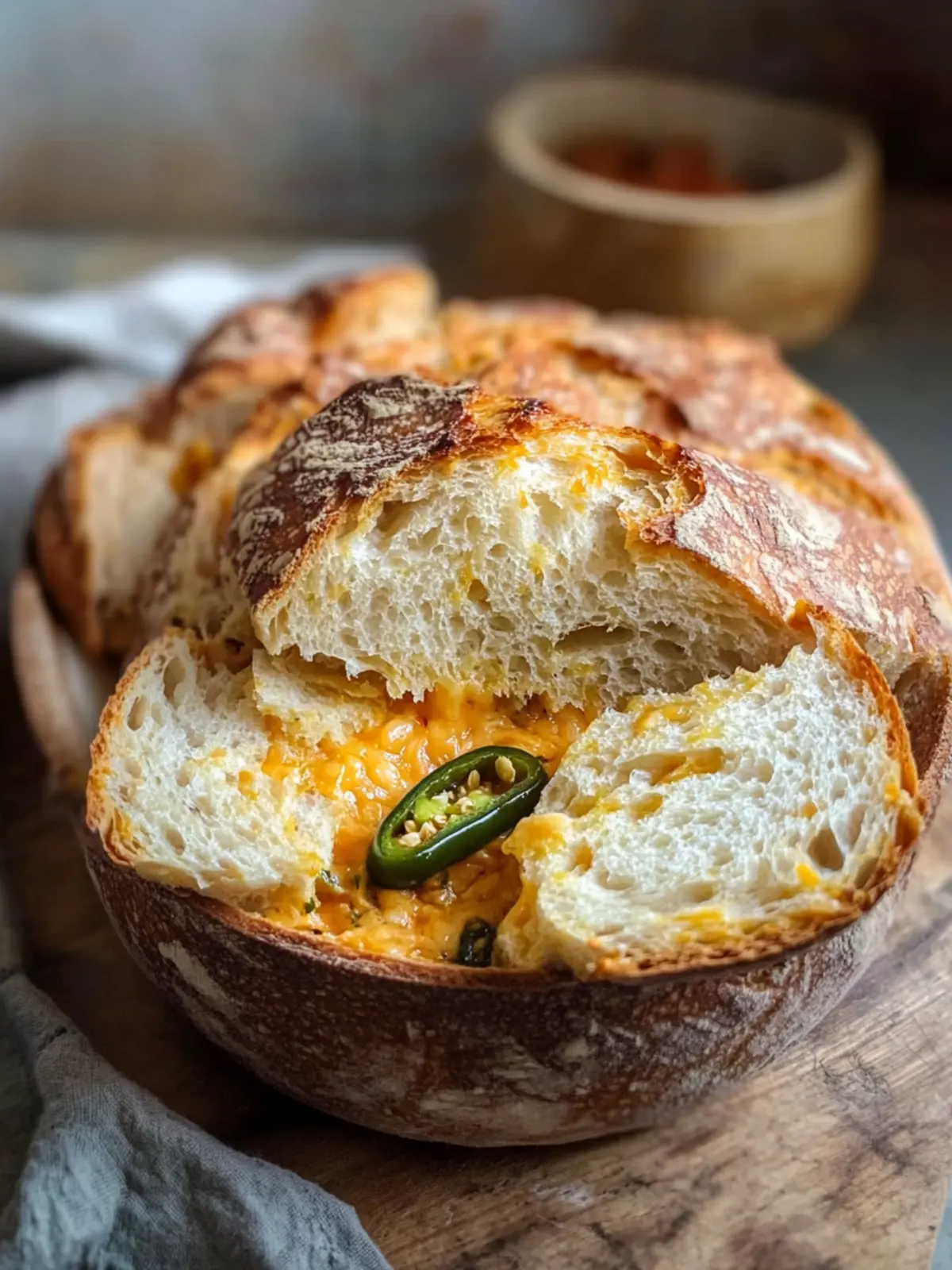 Ultimate Jalapeño Cheddar Sourdough Bread Recipe You’ll Love 3 Jalapeño Cheddar Sourdough Bread