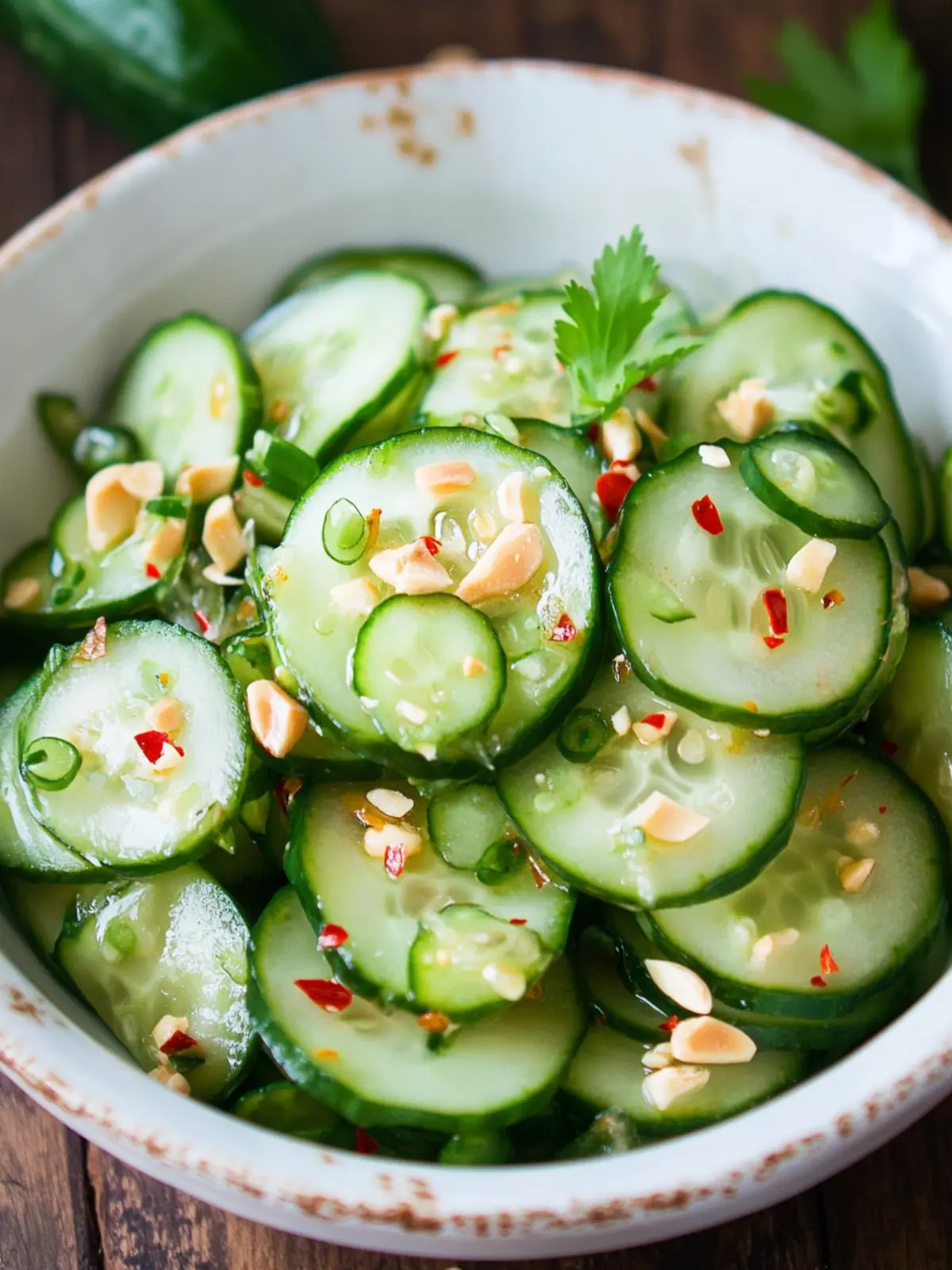 Deliciously Crunchy Thai Cucumber Salad Recipe You’ll Love 2 Crunchy Thai Cucumber Salad