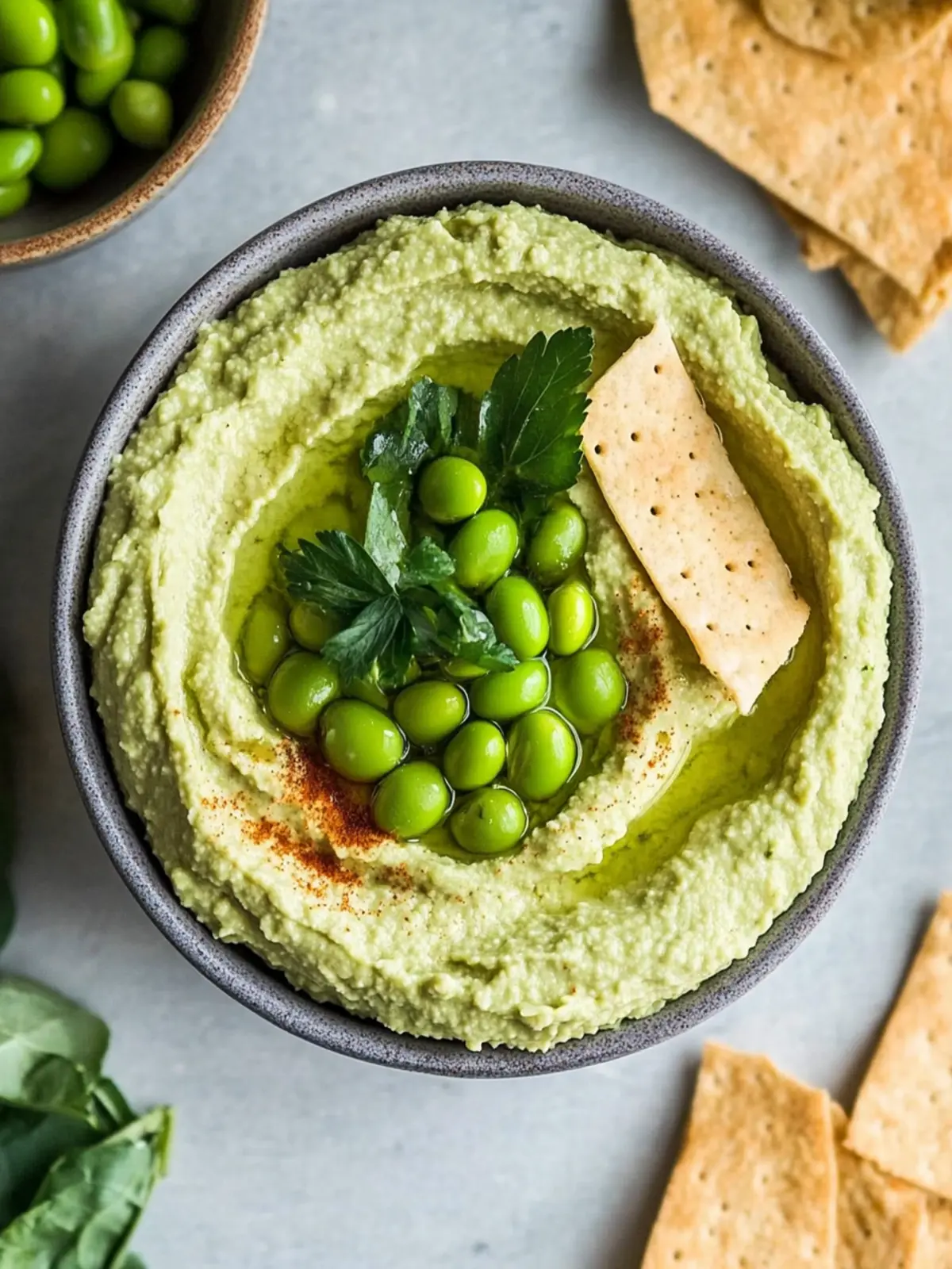 Creamy Edamame Hummus: A Fresh Twist on Your Snack Time 4 Edamame Hummus