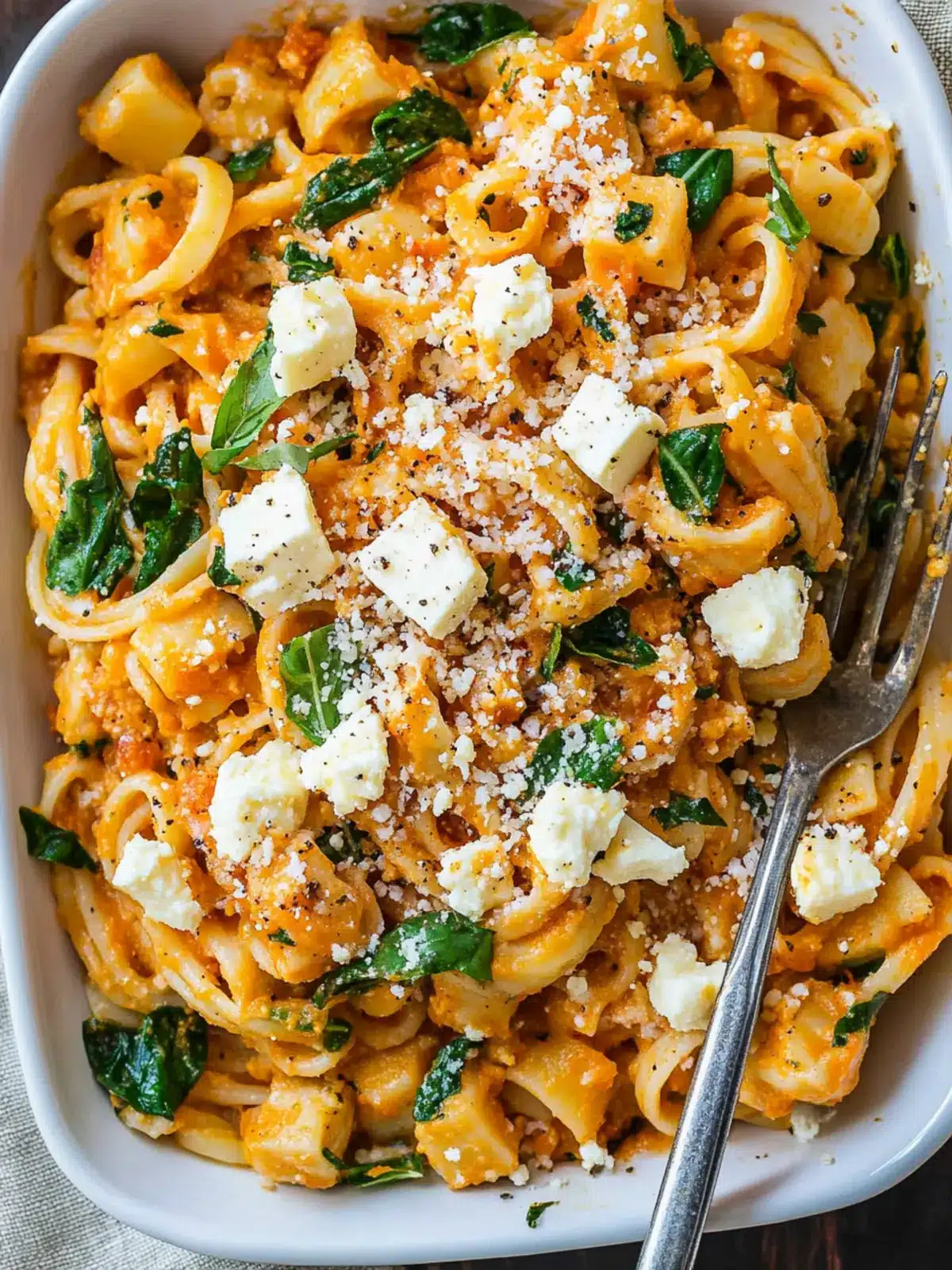 Creamy Pumpkin Feta Pasta That Will Wow Your Taste Buds 5 Pumpkin Feta Pasta