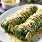 Garlic Parmesan Hasselback Zucchini: A Cheesy Delight! 5 Garlic Parmesan Hasselback Zucchini