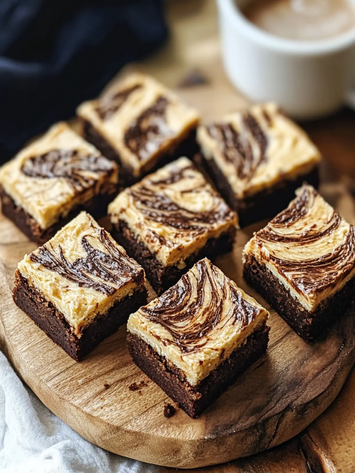 Decadent Espresso Swirl Bars: A Dreamy Cheesecake Treat 4 Espresso Swirl Bars