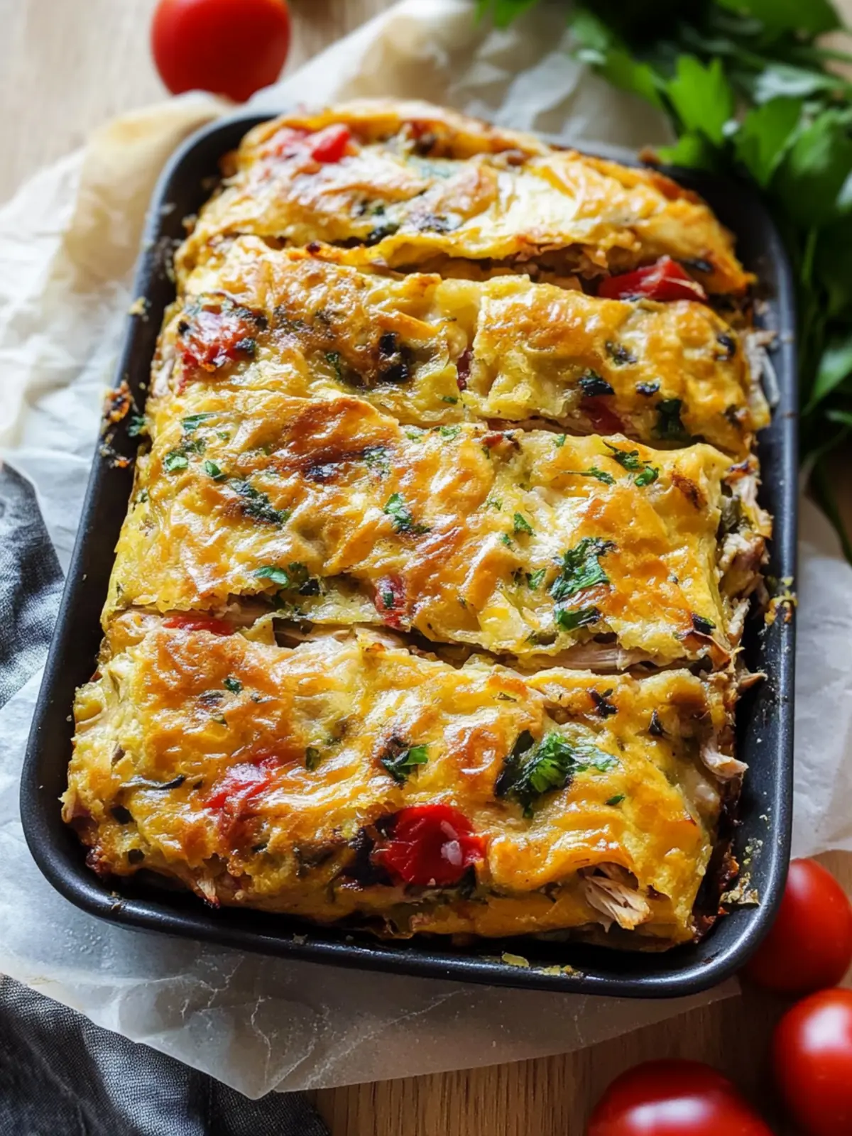 Delicious Mediterranean Tuna Pie Meal Prep for Easy Dinners 2 Mediterranean Tuna Pie (Meal Prep Recipe)