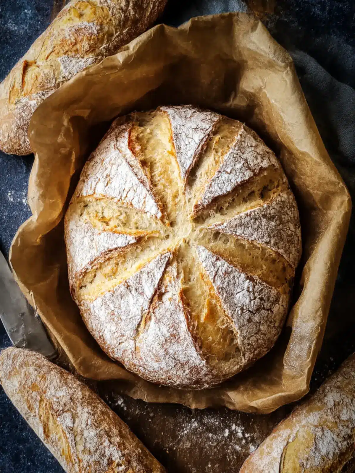 Mouthwatering Rustic French Bread You Can Bake at Home 3 Rustic French Bread