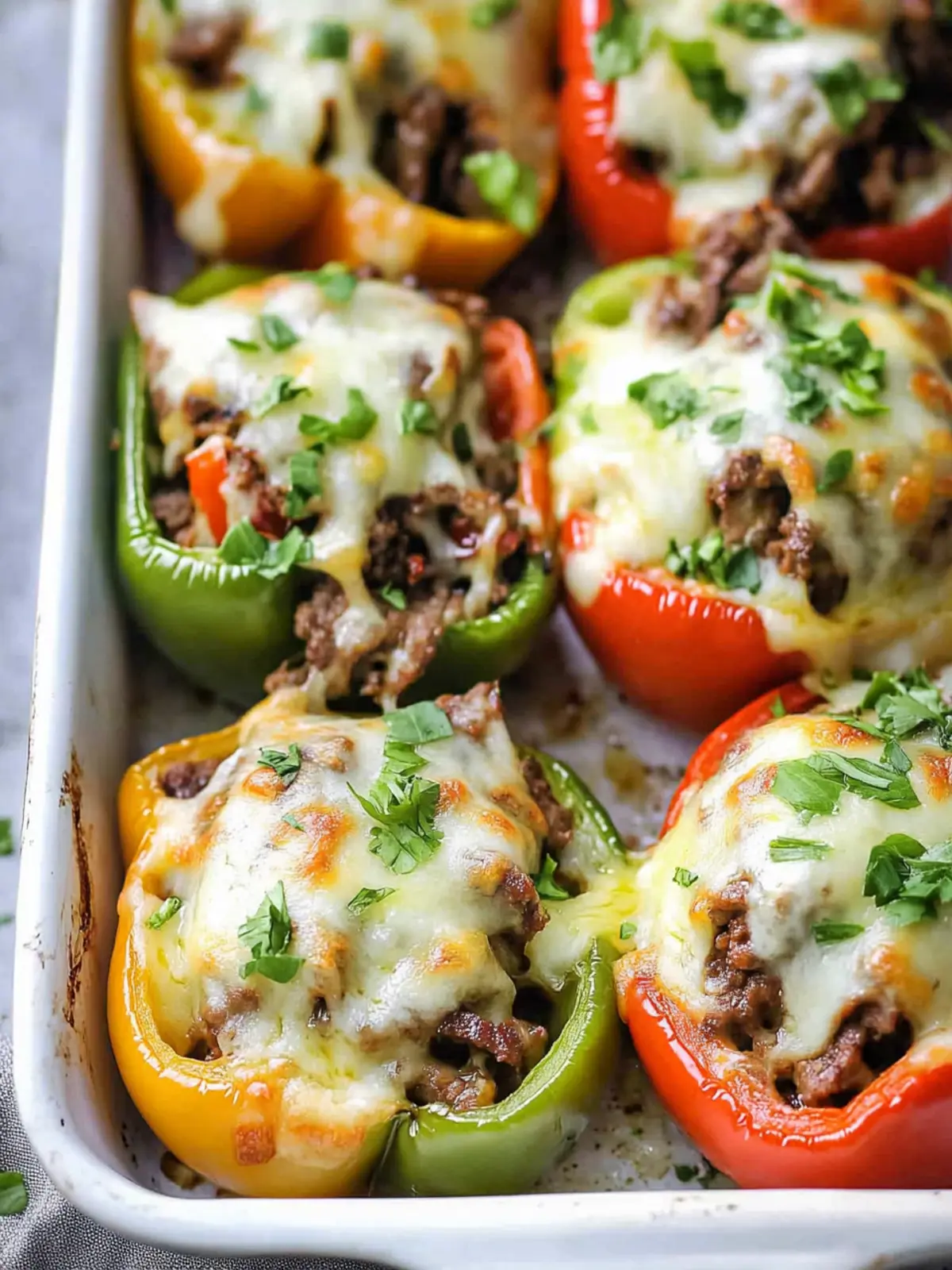 Easy Keto Philly Cheesesteak Stuffed Peppers You’ll Love 5 Easy Keto Philly Cheesesteak Stuffed Peppers