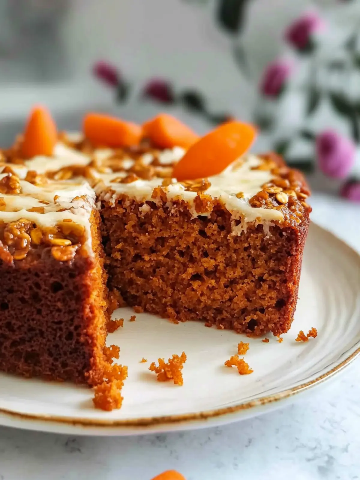 Delicious Easy Flourless Oatmeal Carrot Cake for Everyone 4 Easy Flourless Oatmeal Carrot Cake