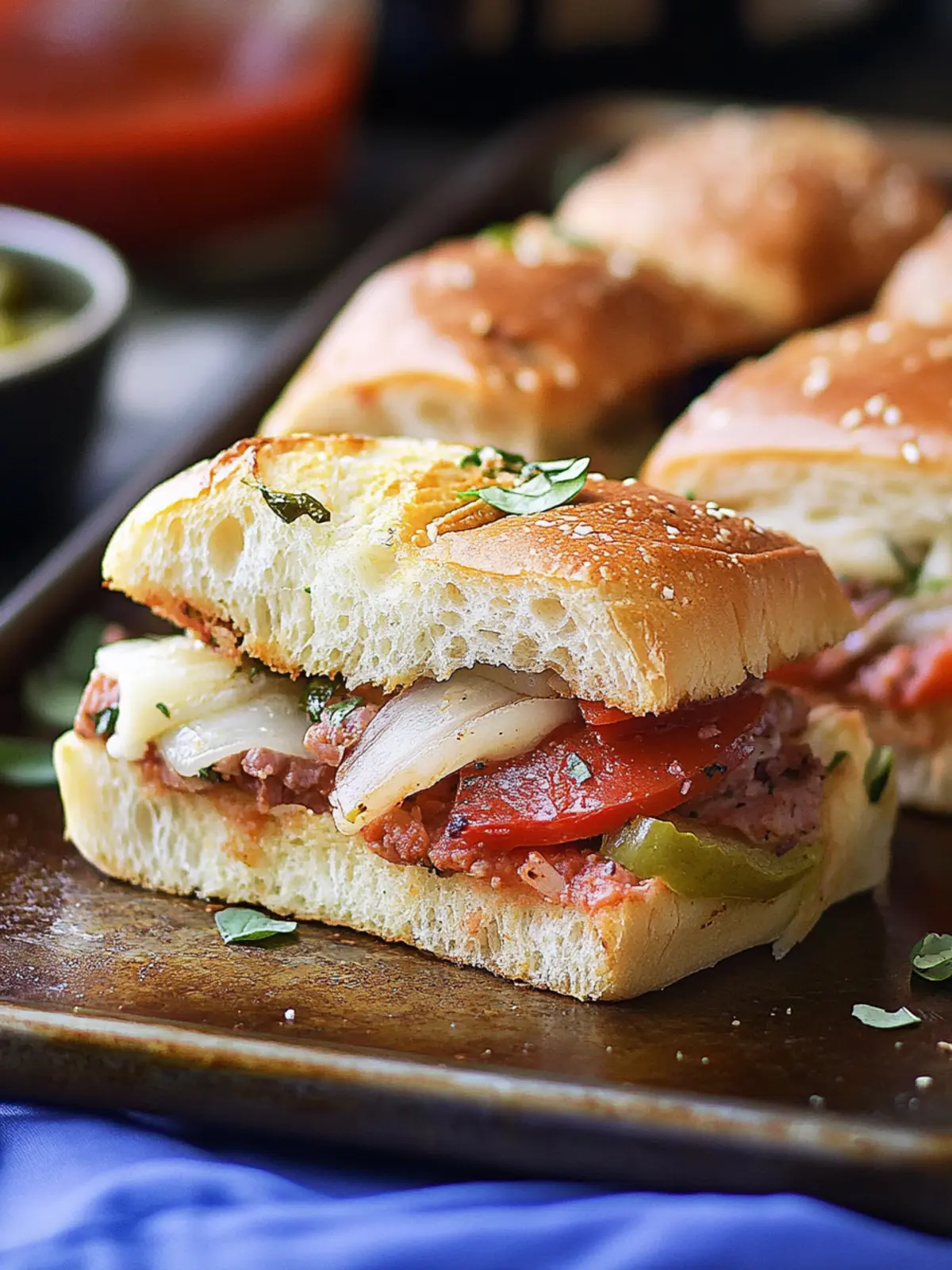 Mouthwatering Hot Italian Sub Sliders You'll Crave Daily 2 Hot Italian Sub Sliders