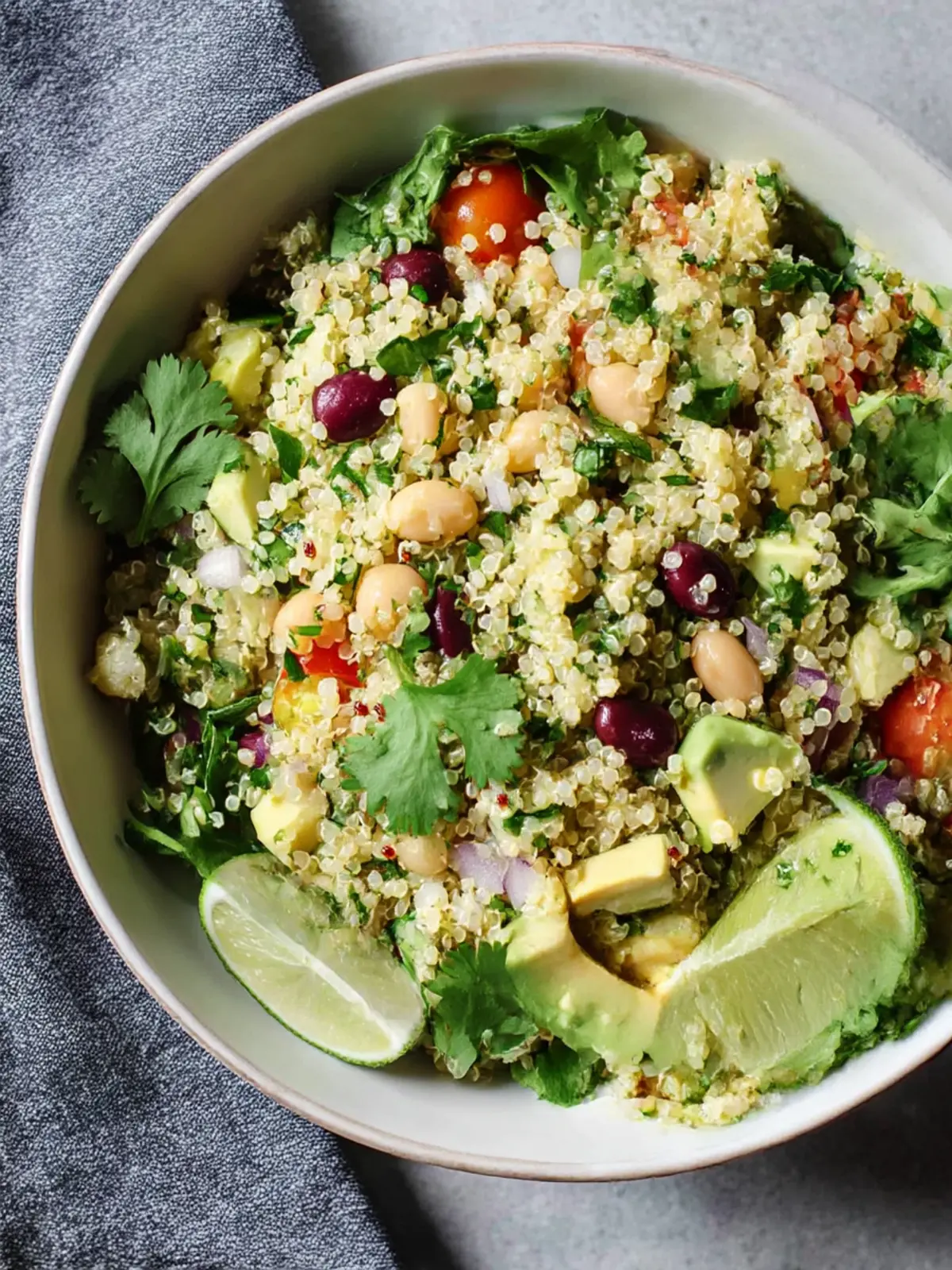 Zesty Cilantro Lime Quinoa Salad for a Fresh Twist 4 Cilantro Lime Quinoa Salad