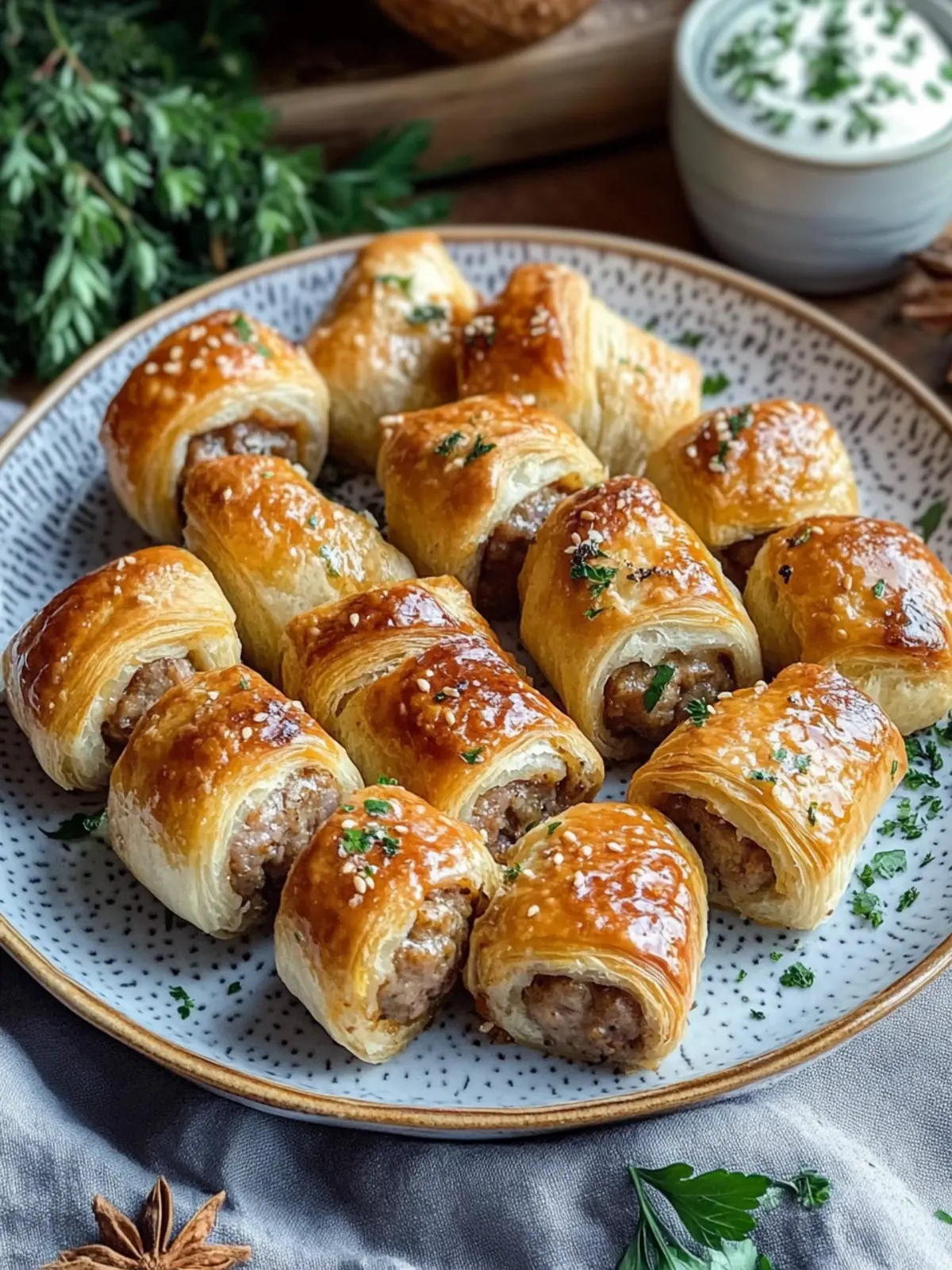 Irresistible Easy Sausage Rolls with Honey & Mustard Bliss 5 Easy Sausage Rolls with Honey & Mustard