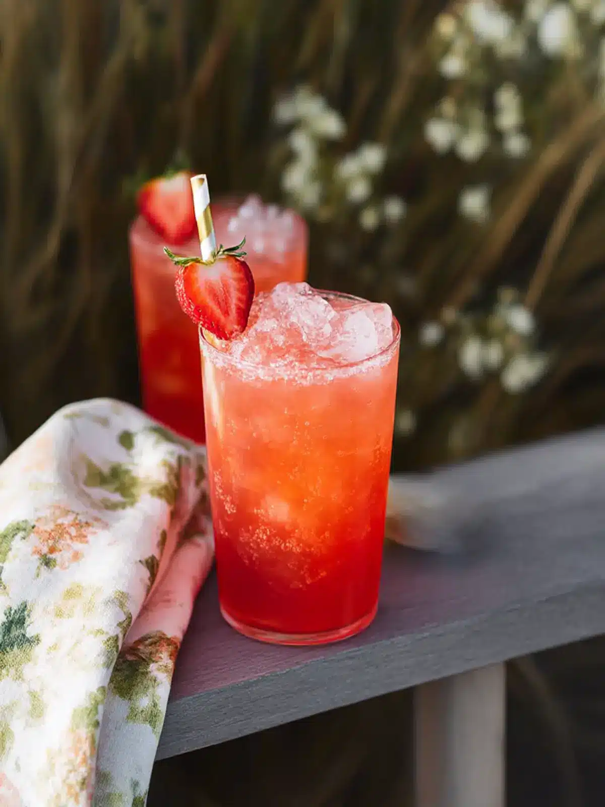 Refreshing Strawberry Tequila Sodas for a Fun Evening In 2 Strawberry Tequila Sodas