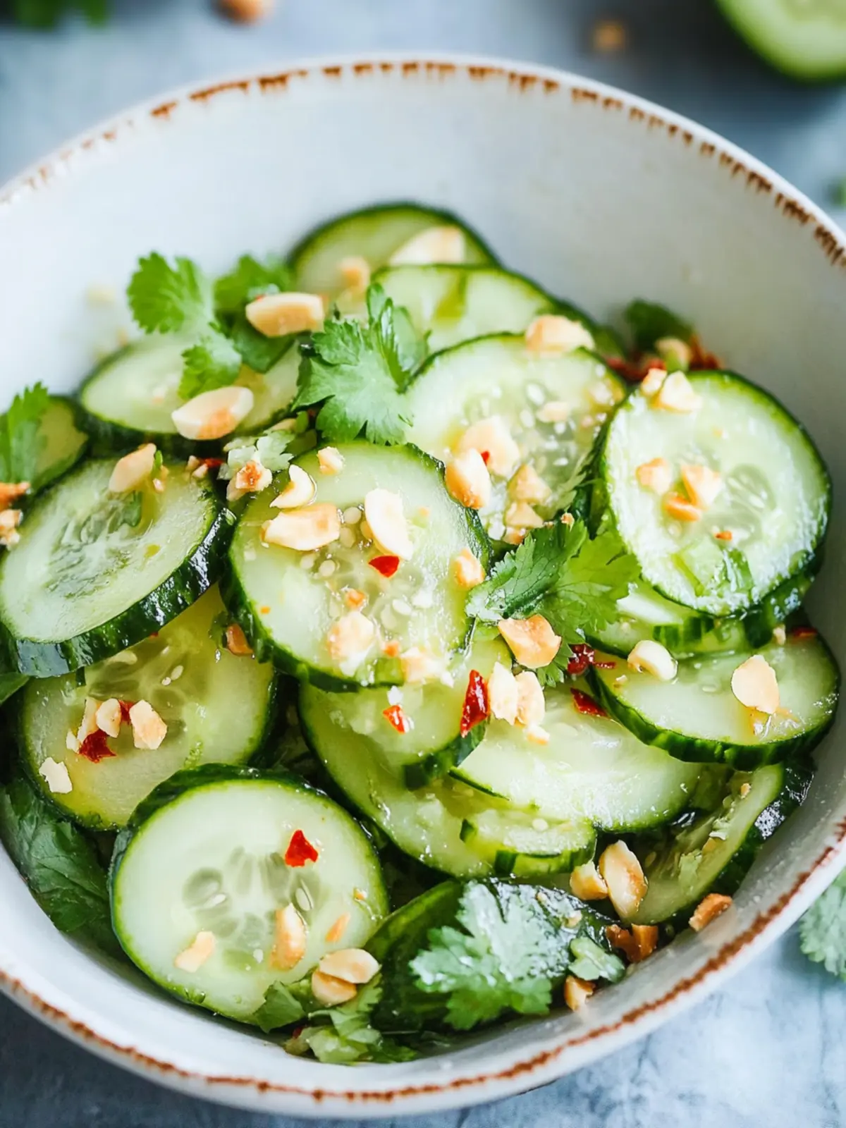 Deliciously Crunchy Thai Cucumber Salad Recipe You’ll Love 4 Crunchy Thai Cucumber Salad