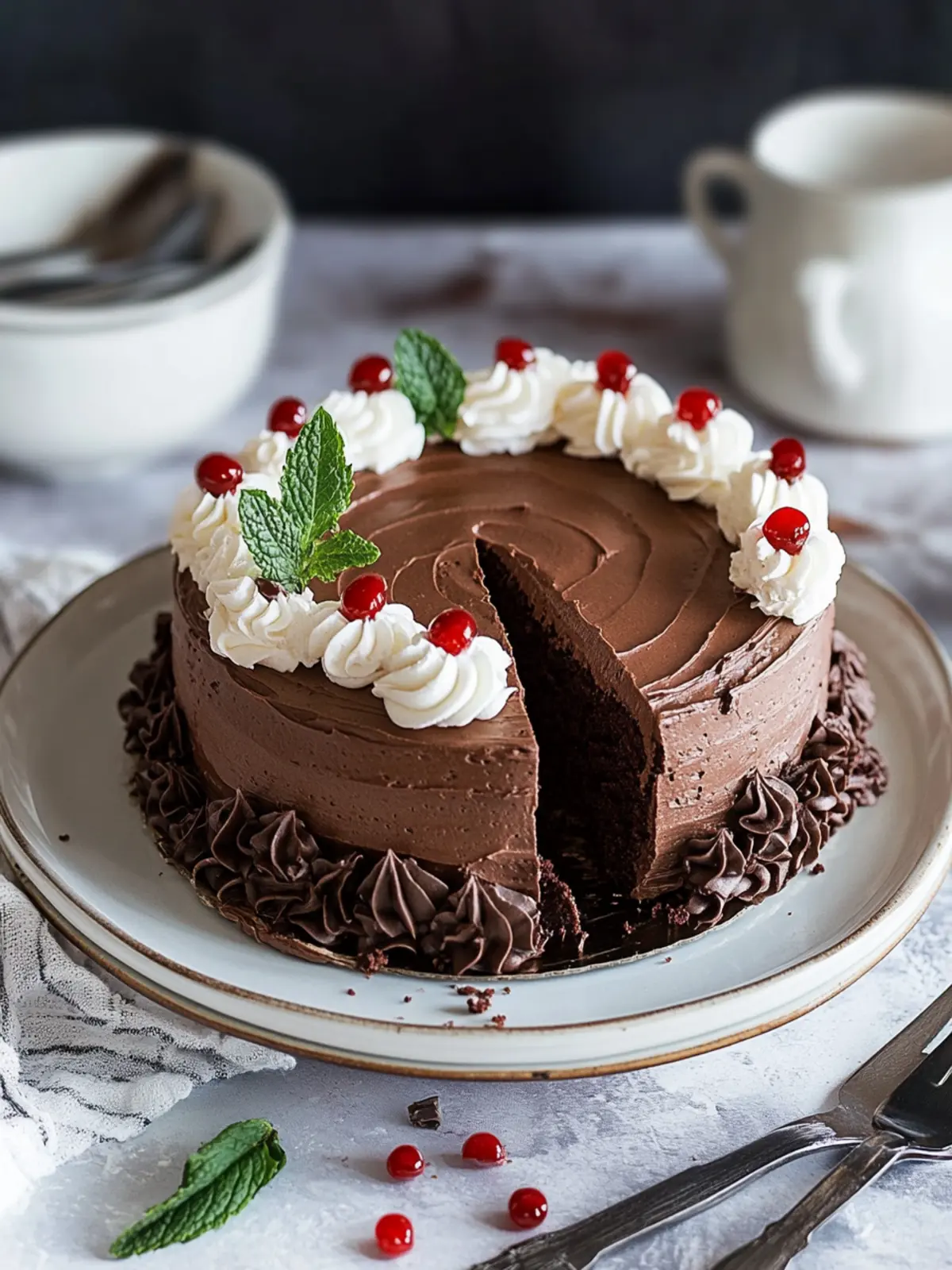Decadent Easy Gluten-Free Chocolate Mint Cake Everyone Loves 3 Easy Gluten-Free Chocolate Mint Cake