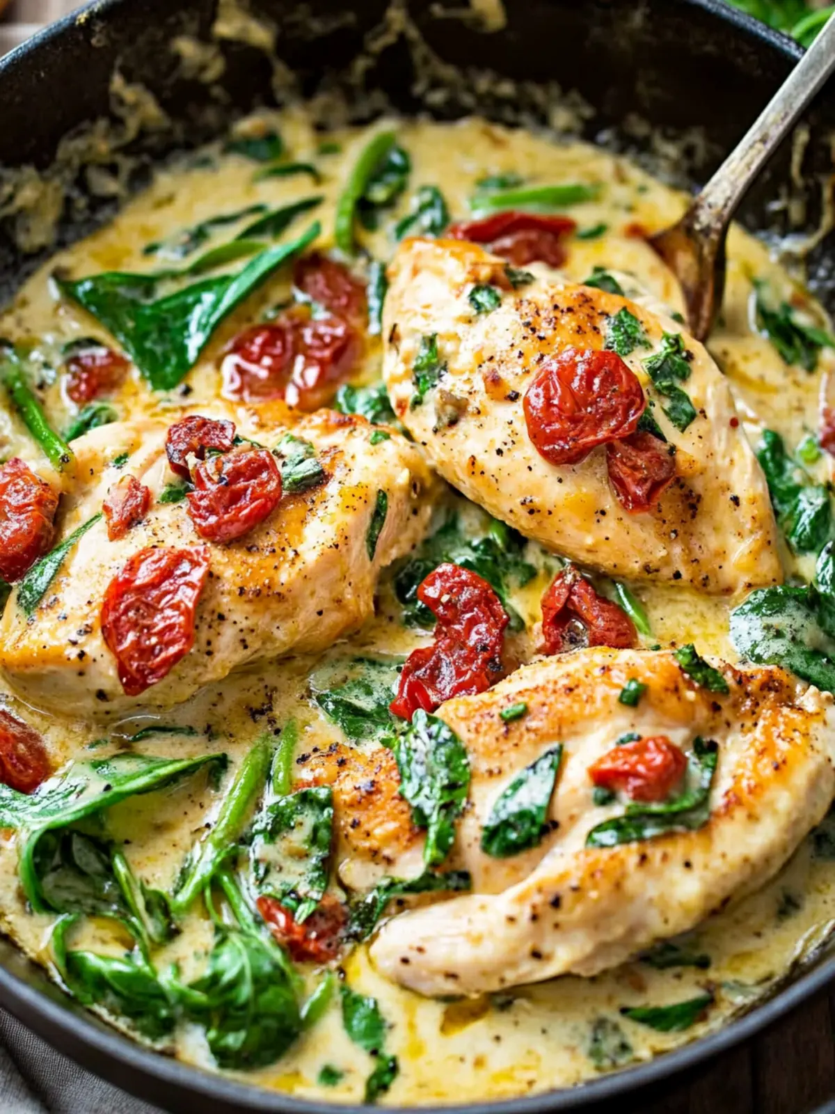 Irresistible Low Carb Creamy Tuscan Chicken in 25 Minutes 2 Low Carb Creamy Tuscan Chicken