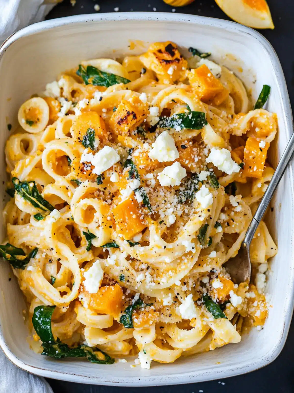 Creamy Pumpkin Feta Pasta That Will Wow Your Taste Buds 3 Pumpkin Feta Pasta