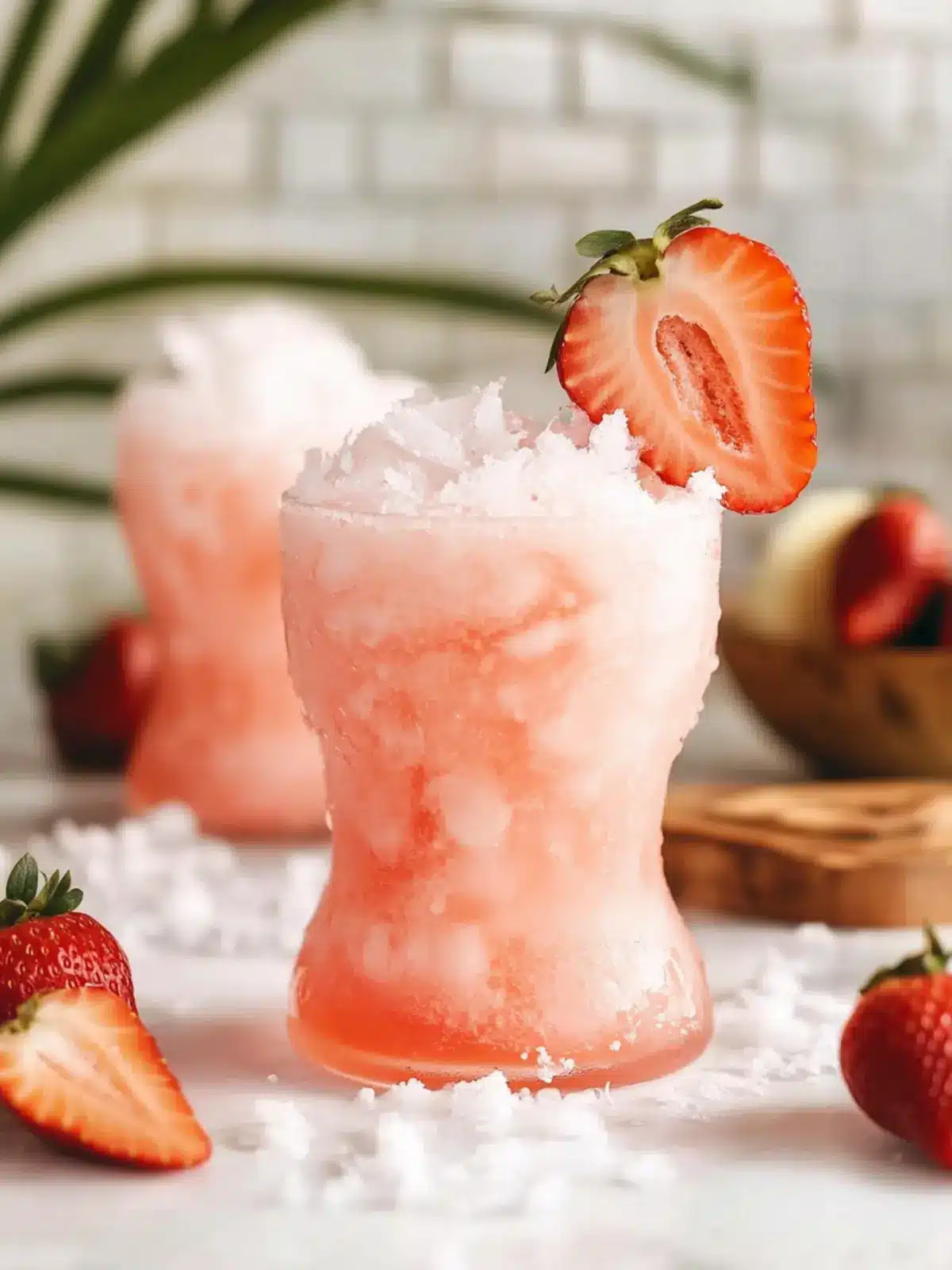 Strawberry Coconut Rum Cooler to Refresh Your Summer Vibes 2 Strawberry Coconut Rum Cooler