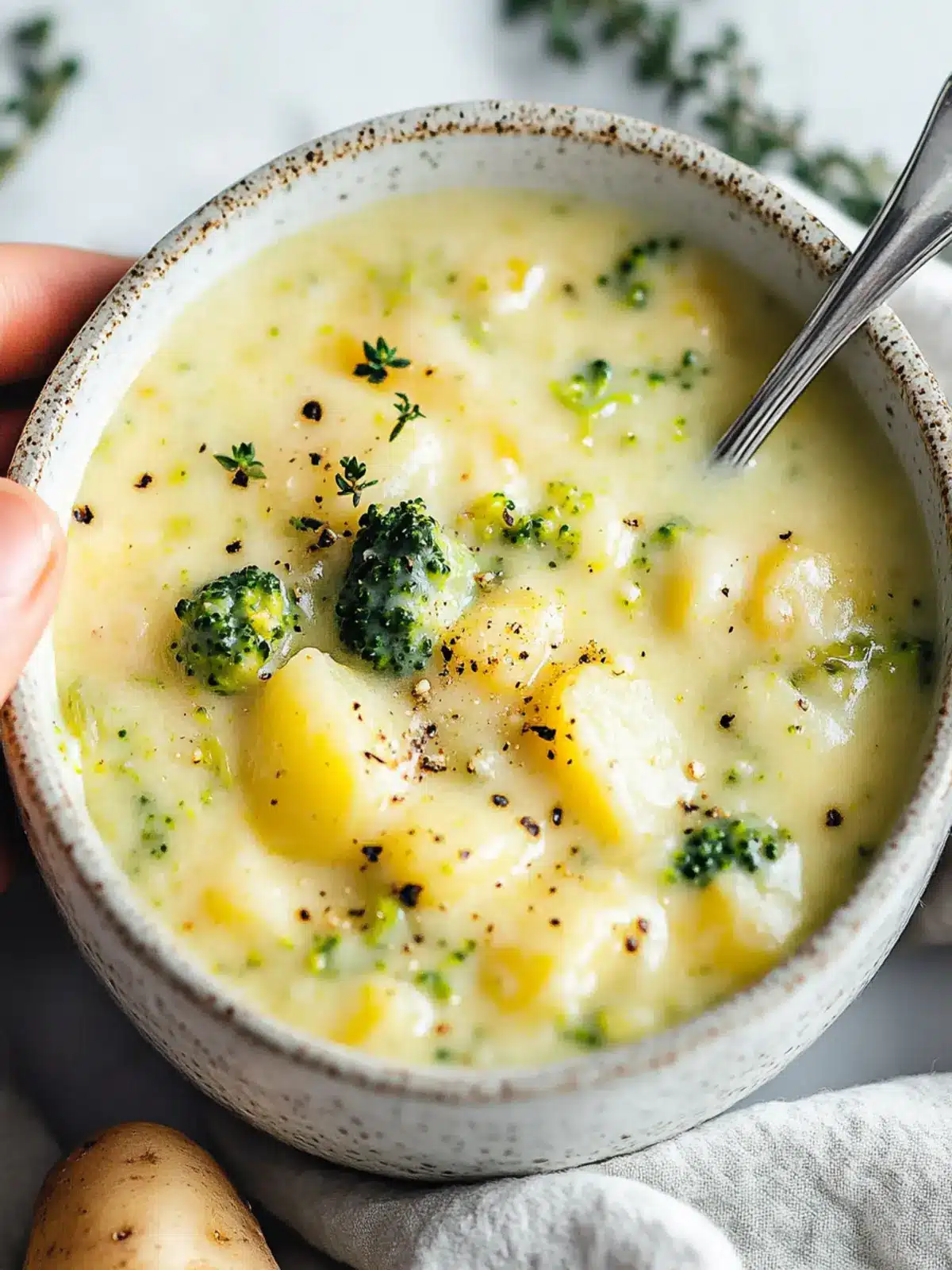 Creamy Broccoli Potato Cheese Soup for Cozy Nights 5 Broccoli Potato Cheese Soup