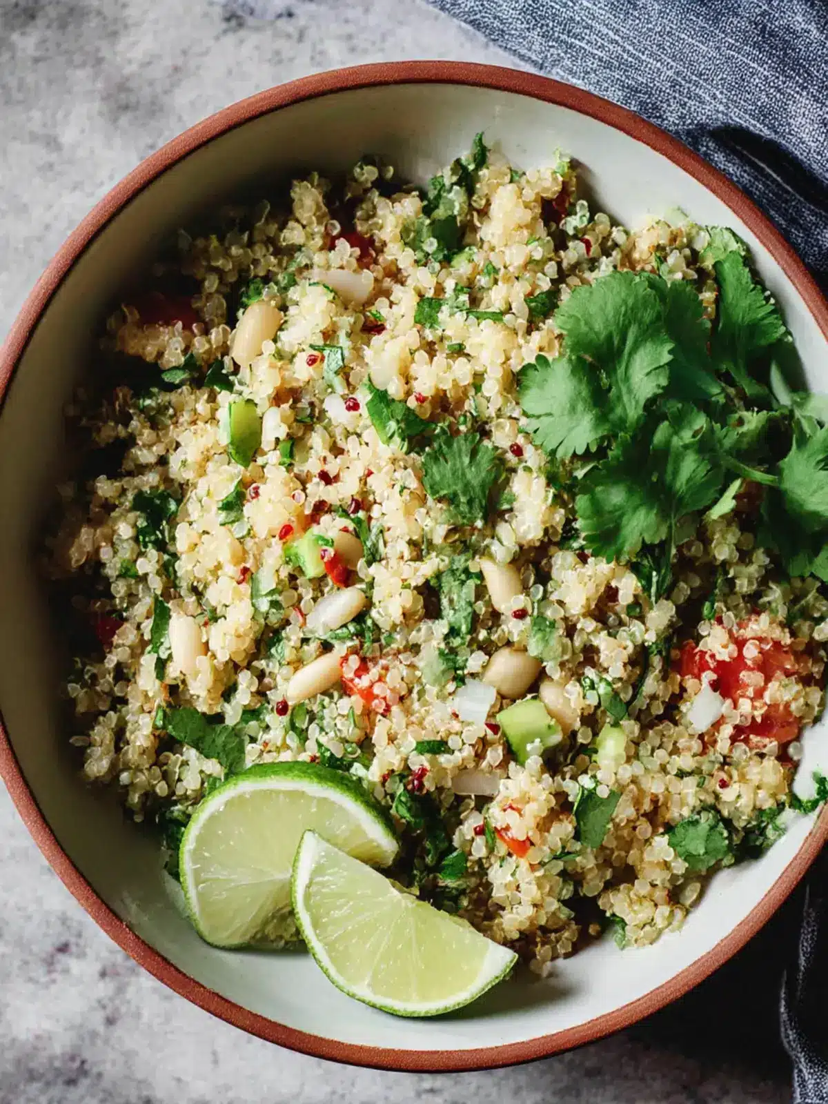 Zesty Cilantro Lime Quinoa Salad for a Fresh Twist 3 Cilantro Lime Quinoa Salad