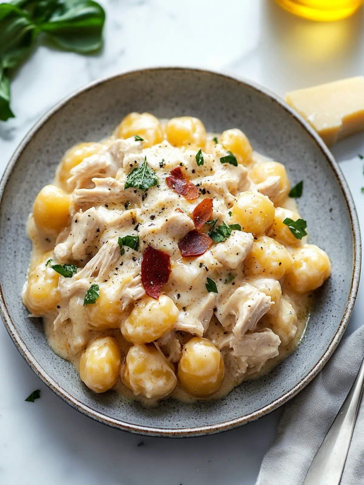 Creamy Crack Chicken Gnocchi: Comfort Food Made Easy 2 Creamy Crack Chicken Gnocchi