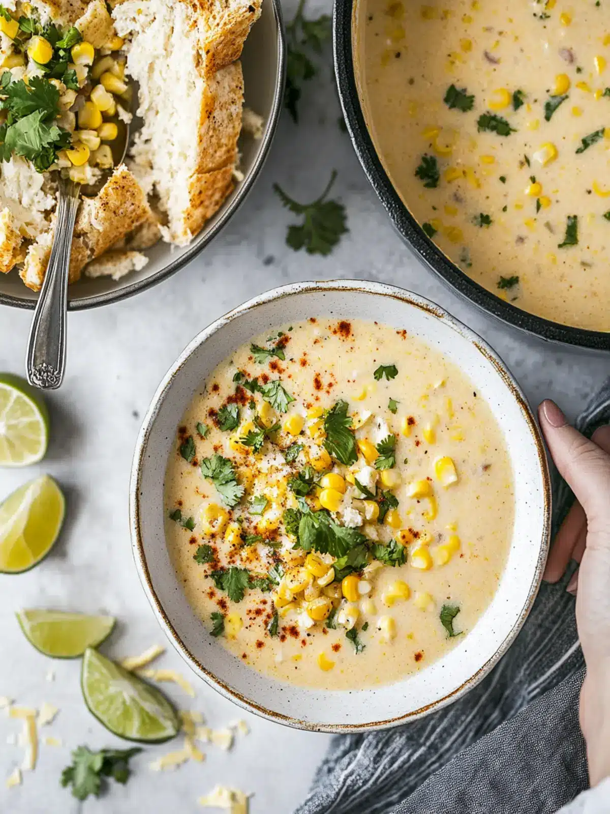 Warm Up with Delicious Mexican Street Corn Soup at Home 4 Mexican Street Corn Soup