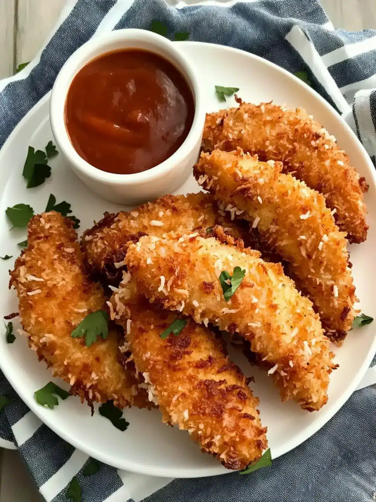 Crispy Coconut Chicken Tenders for a Sweet Flavor Boost 3 Coconut Chicken Tenders