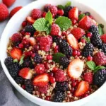 Bursting Berry Quinoa Salad to Brighten Your Day 6 Berry Quinoa Salad
