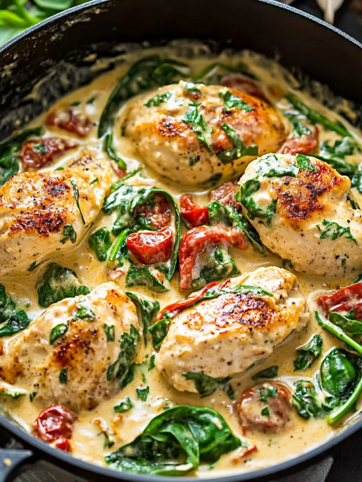 Irresistible Low Carb Creamy Tuscan Chicken in 25 Minutes 4 Low Carb Creamy Tuscan Chicken
