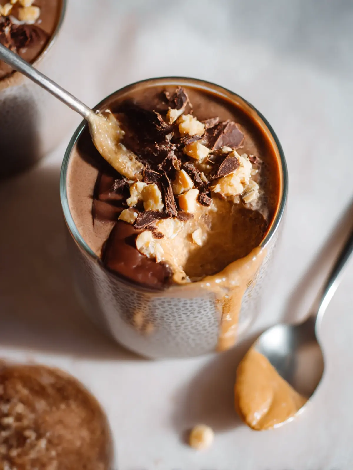 Indulge in Creamy Peanut Butter Cup Chia Pudding Bliss 4 Creamy Peanut Butter Cup Chia Pudding