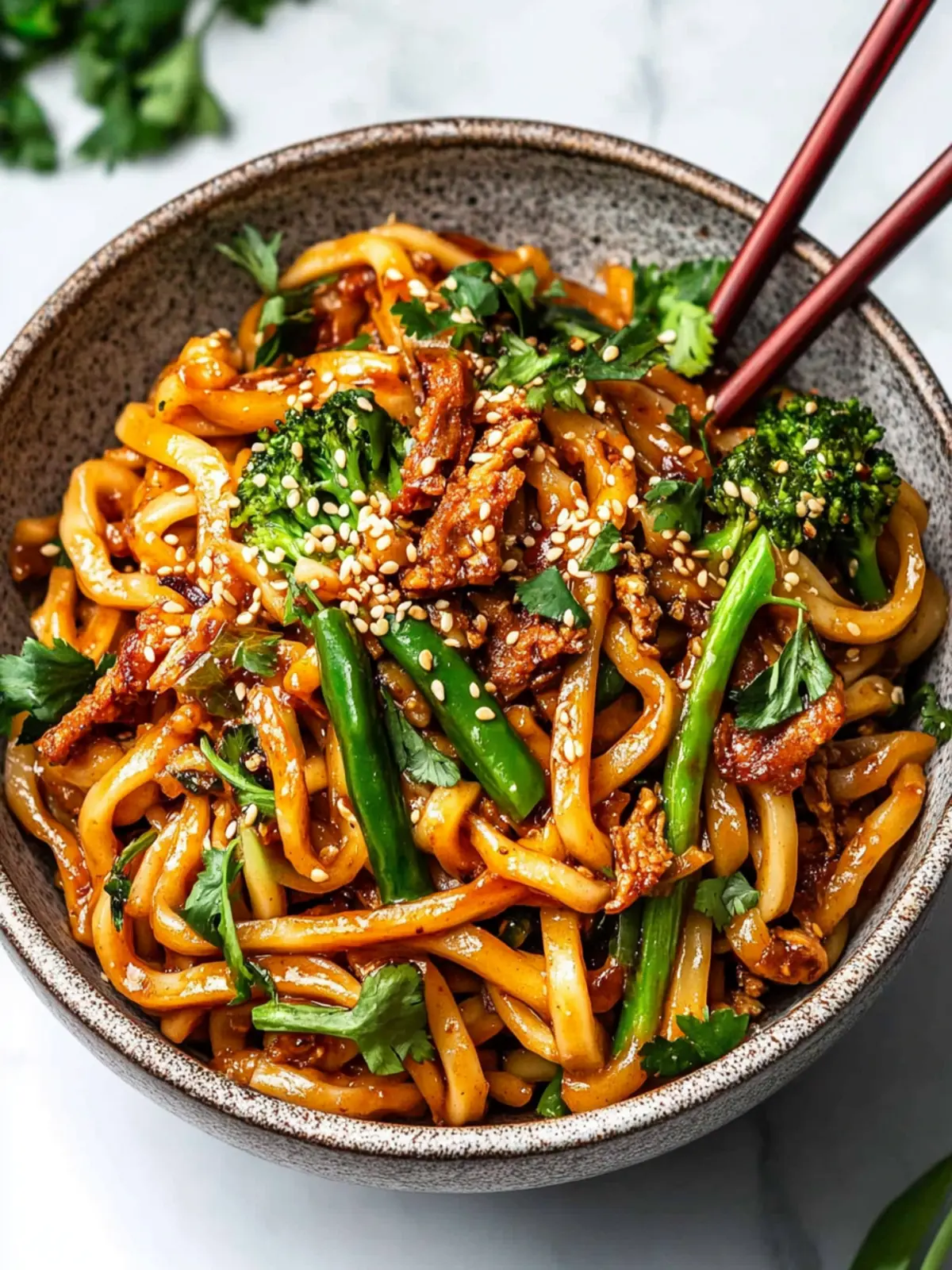 Savory Vegan Sesame Yaki Udon Noodles for Cozy Nights 4 Vegan Sesame Yaki Udon Noodles