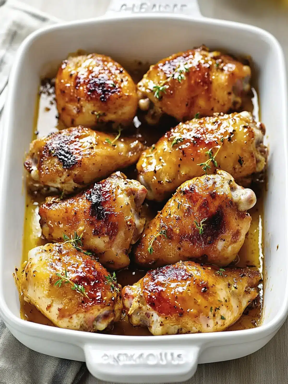 Sweet and Savory Honey Mustard Chicken Thighs to Savor 4 Honey Mustard Chicken