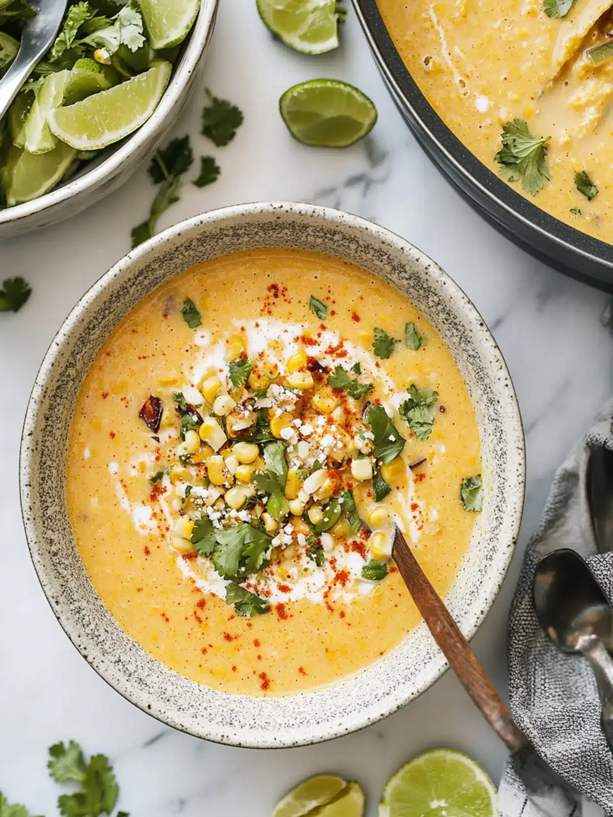 Warm Up with Delicious Mexican Street Corn Soup at Home 5 Mexican Street Corn Soup